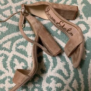 Suede Sam Edelman Heels